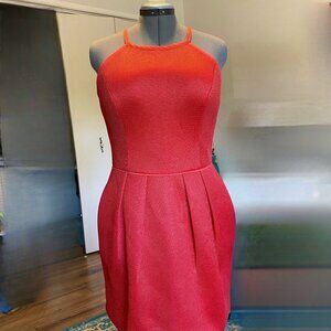 RACHEL Rachel Roy Coral Dress with POCKETS!